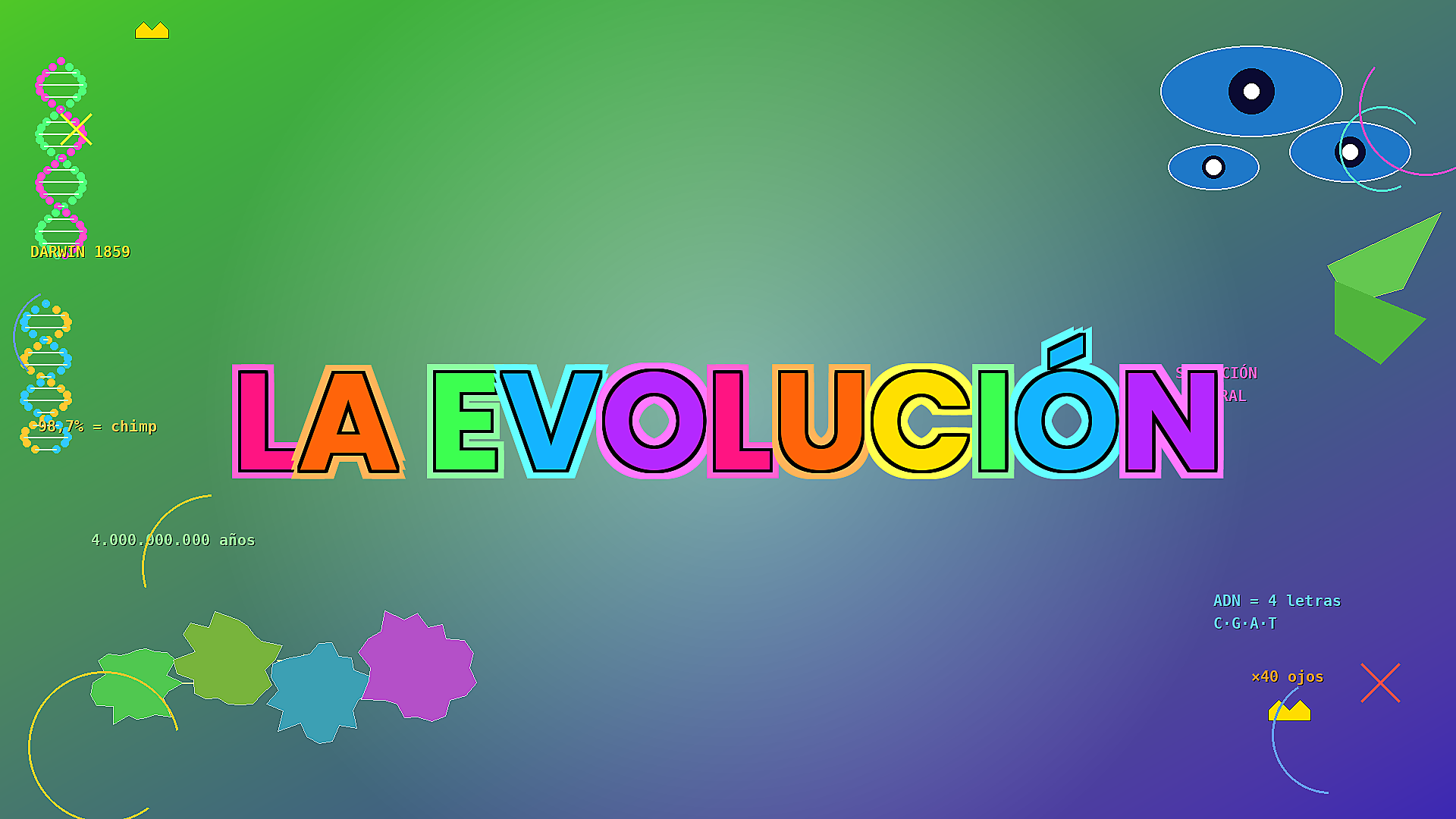 La evolución no tiene objetivo. Y eso es lo más fascinante de todo
